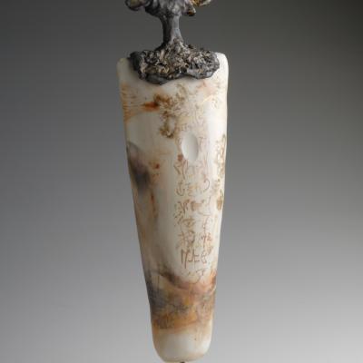 Terre Polie enfumée cuisson pit-fire